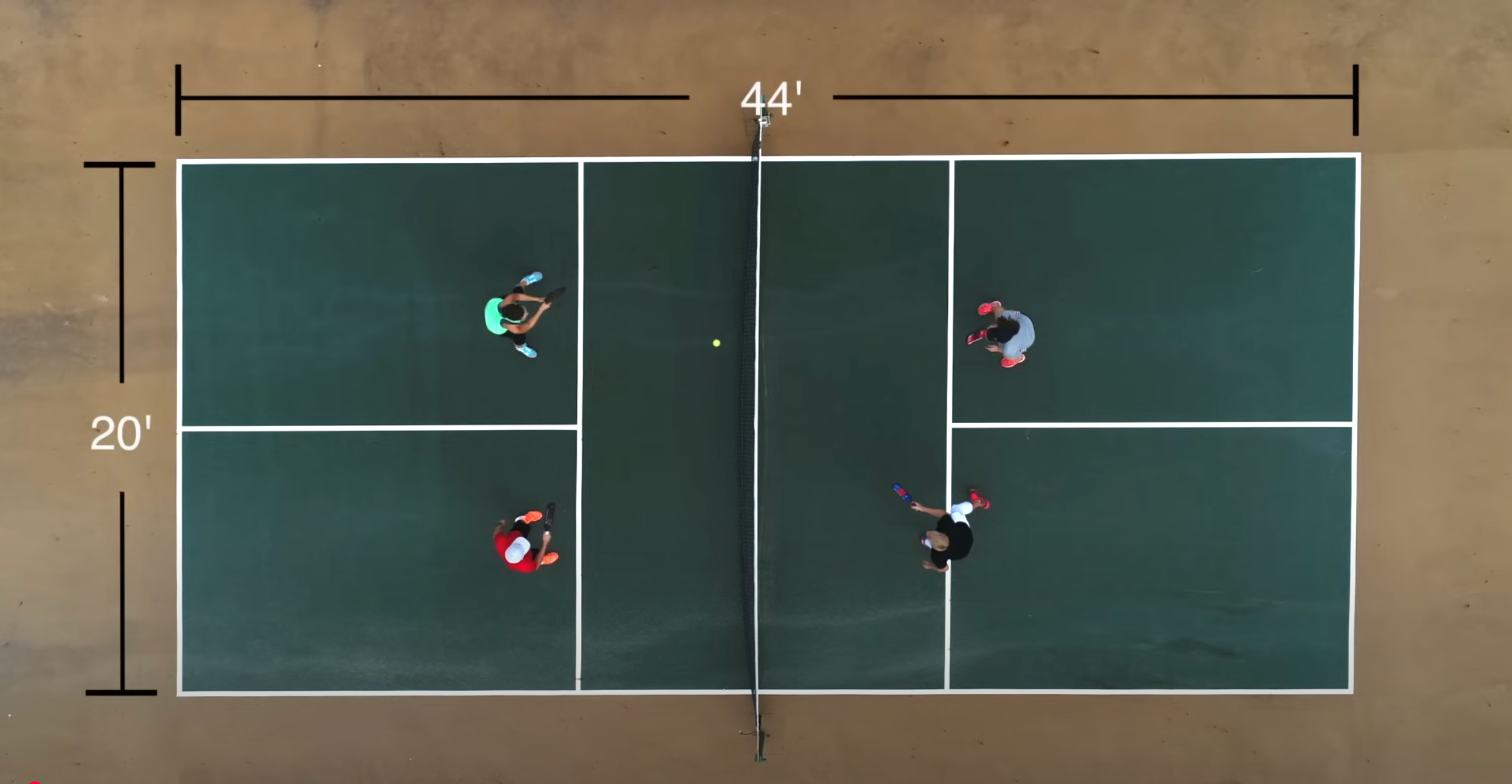 Carregar vídeo: Vídeo com as regras do Pickleball